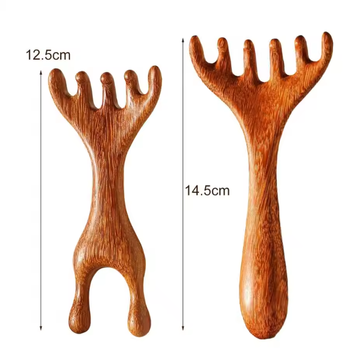 Sandalwood Head Massage Comb